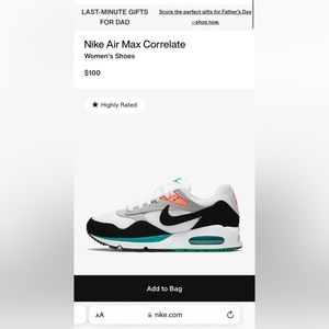 Nike Air Max Correlate
